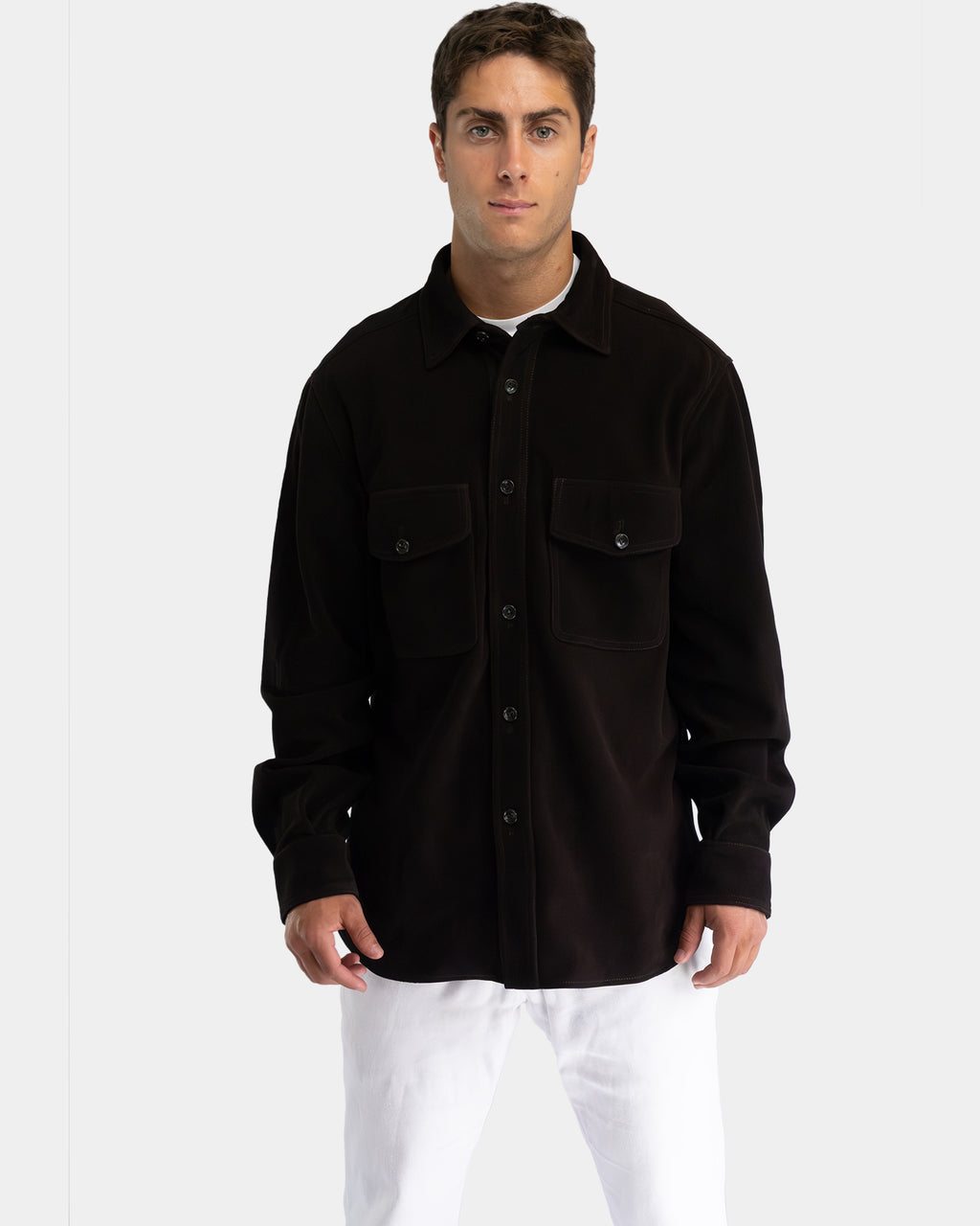 Western Leather Shirt