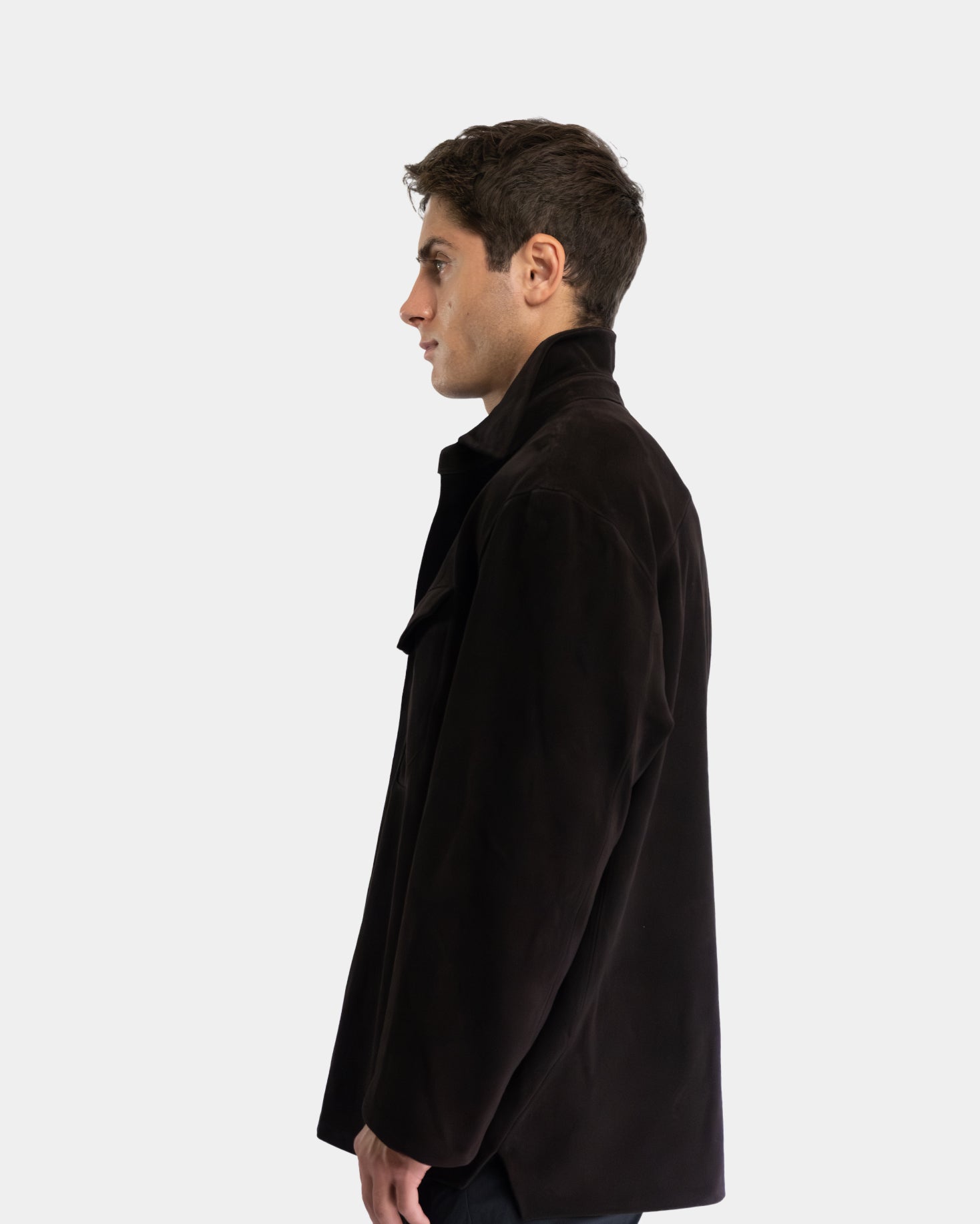 Arc Leather Shirt