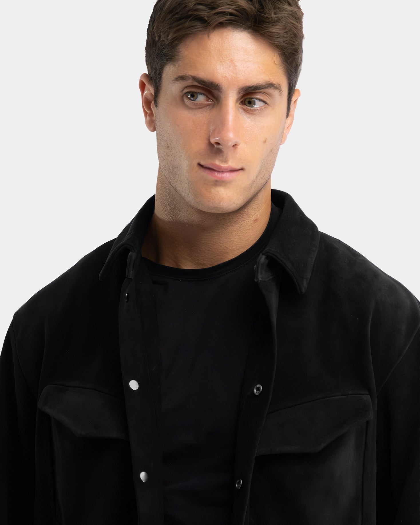 Arc Leather Shirt