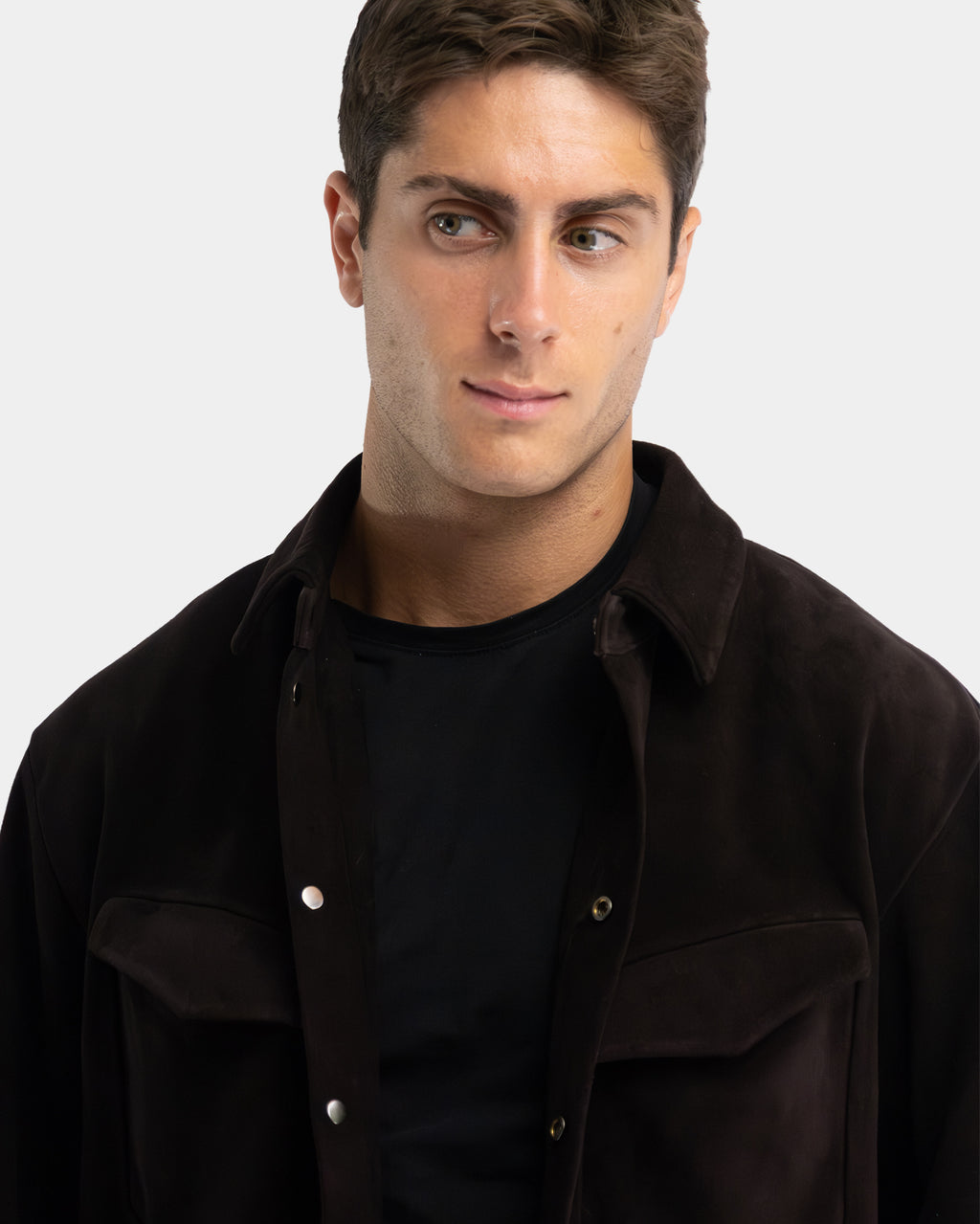 Arc Leather Shirt