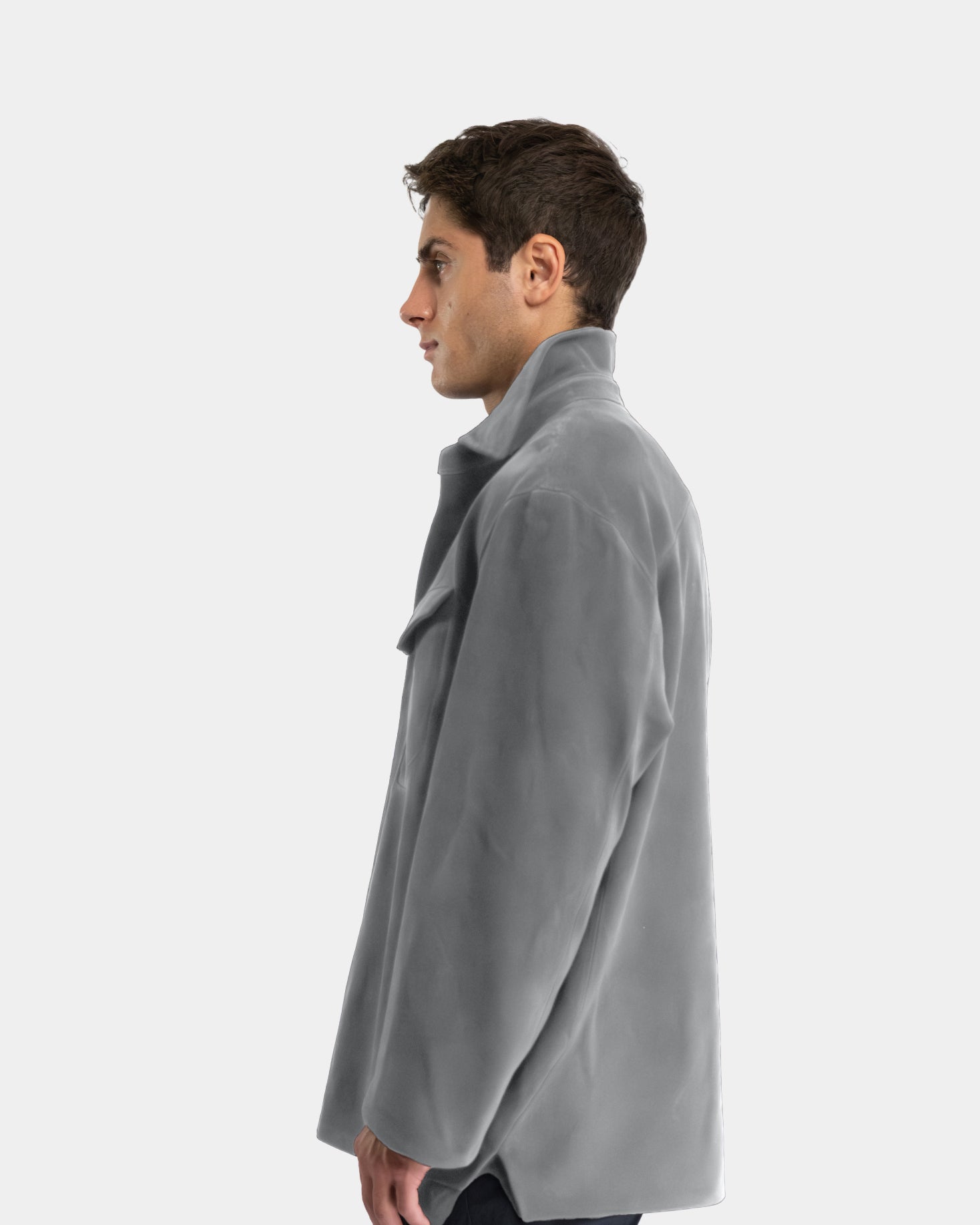 Arc Leather Shirt