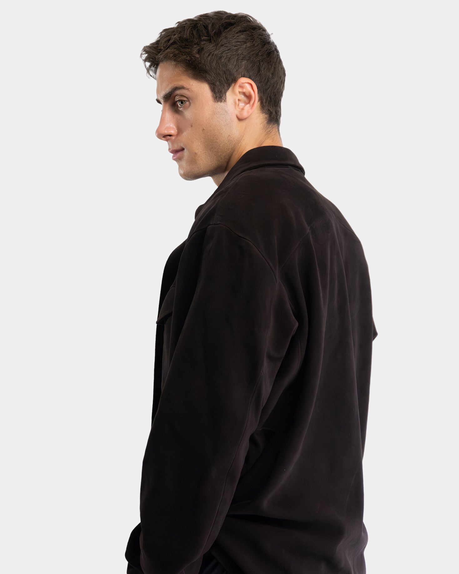 Arc Leather Shirt