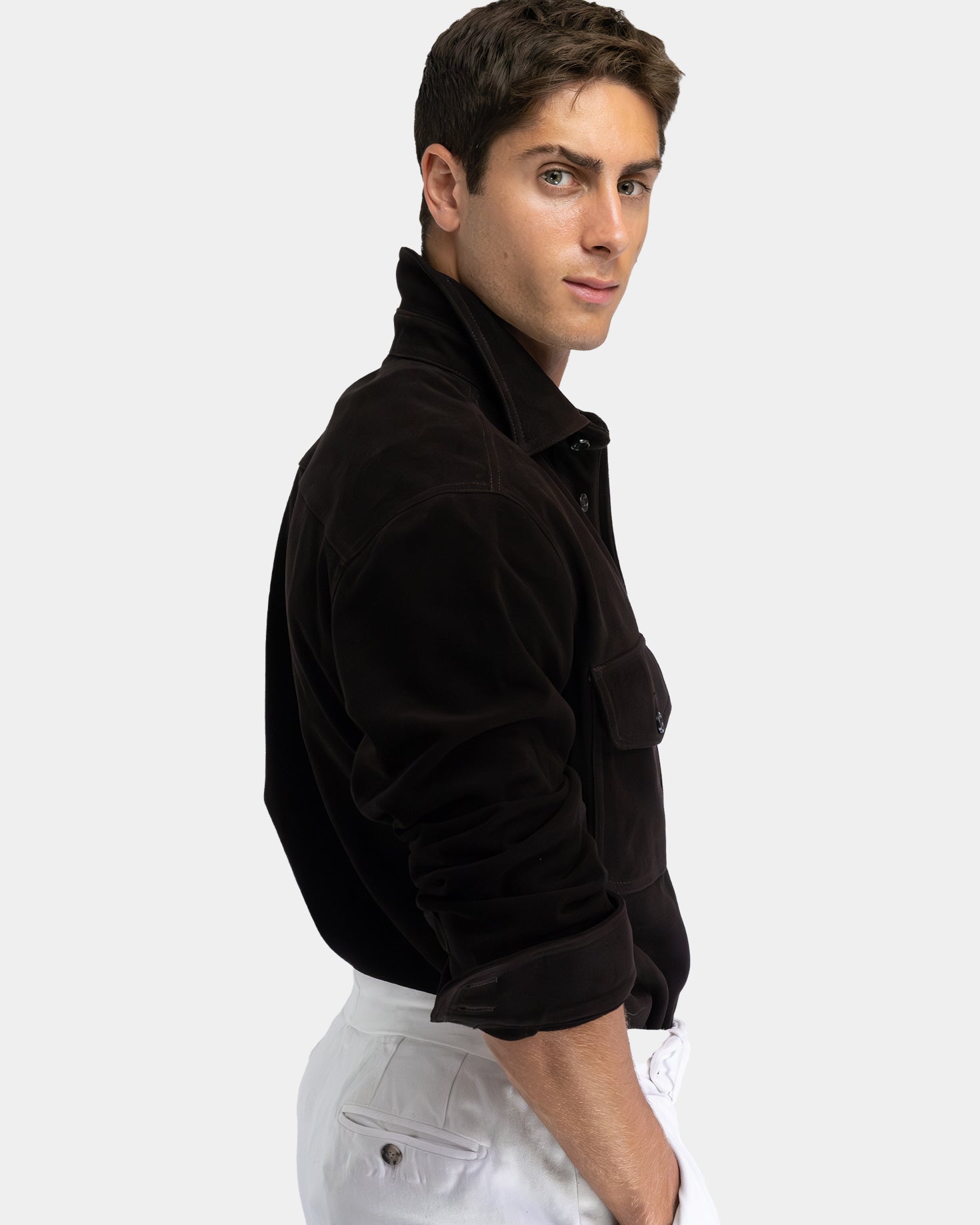 Western Leather Shirt