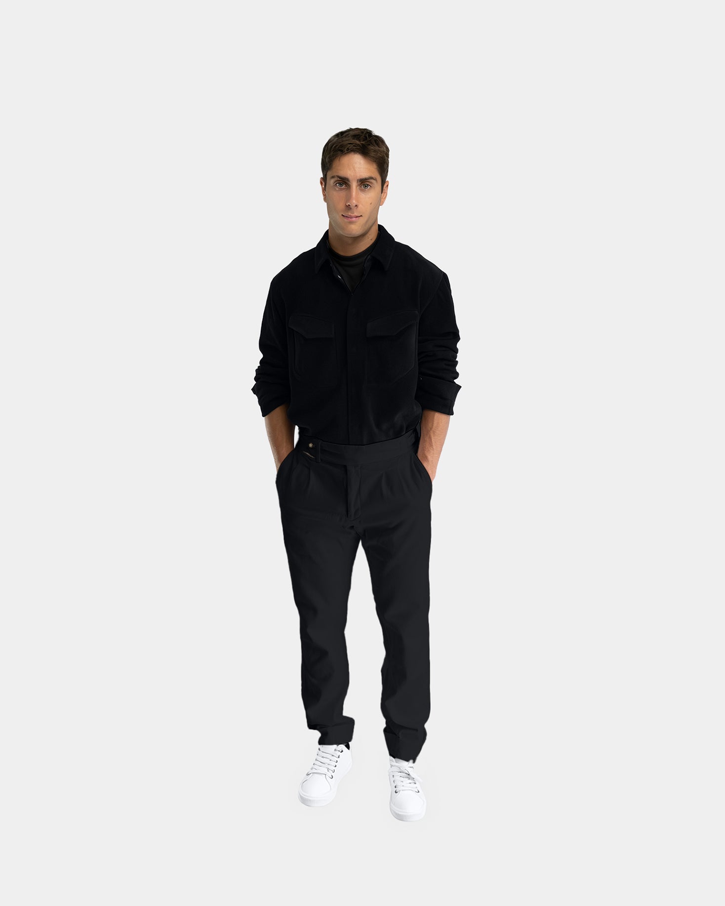 Arc Leather Shirt