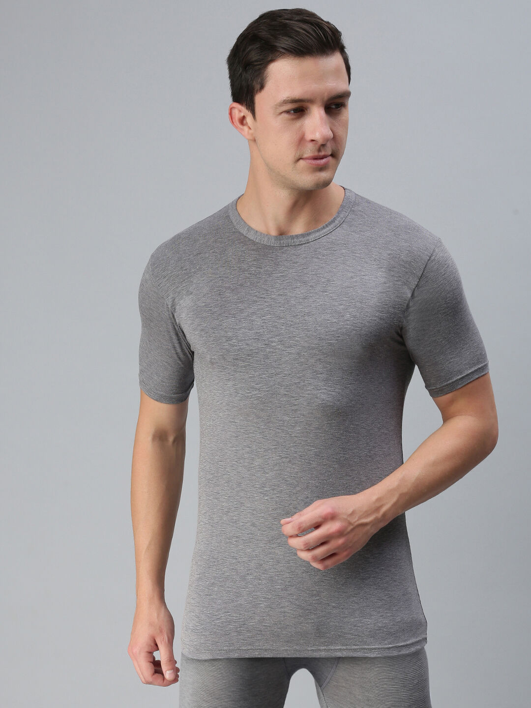 Miyabi Round Neck Half Sleeve Thermal