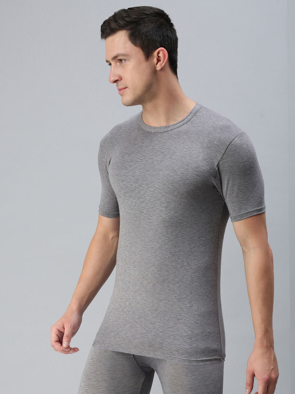 Miyabi Round Neck Half Sleeve Thermal