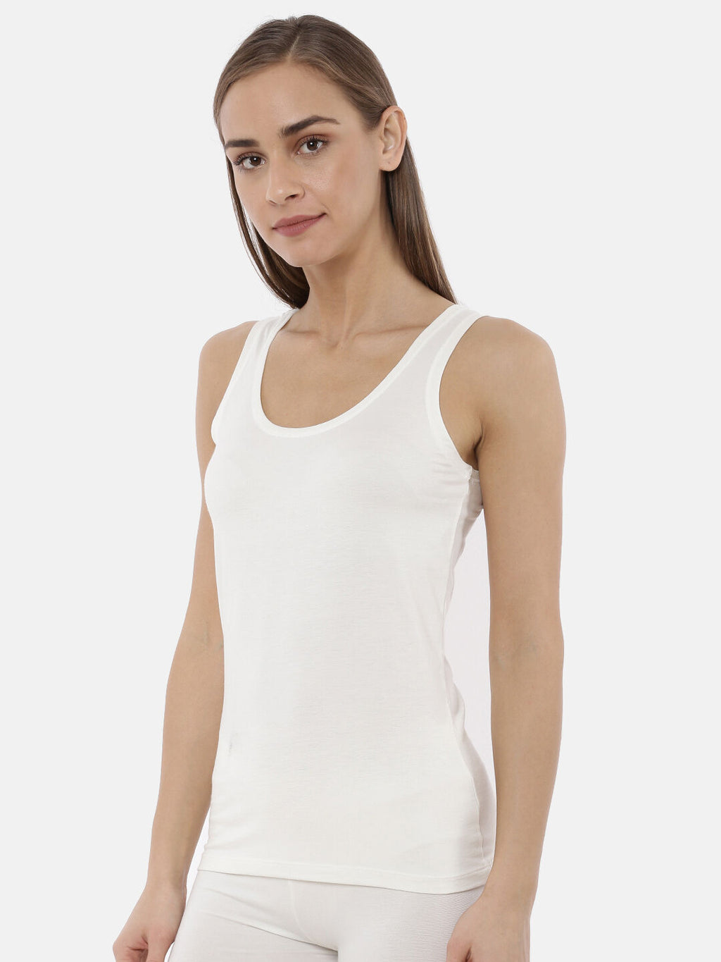 Miyabi Deep Neck Camisole Thermal- Womens
