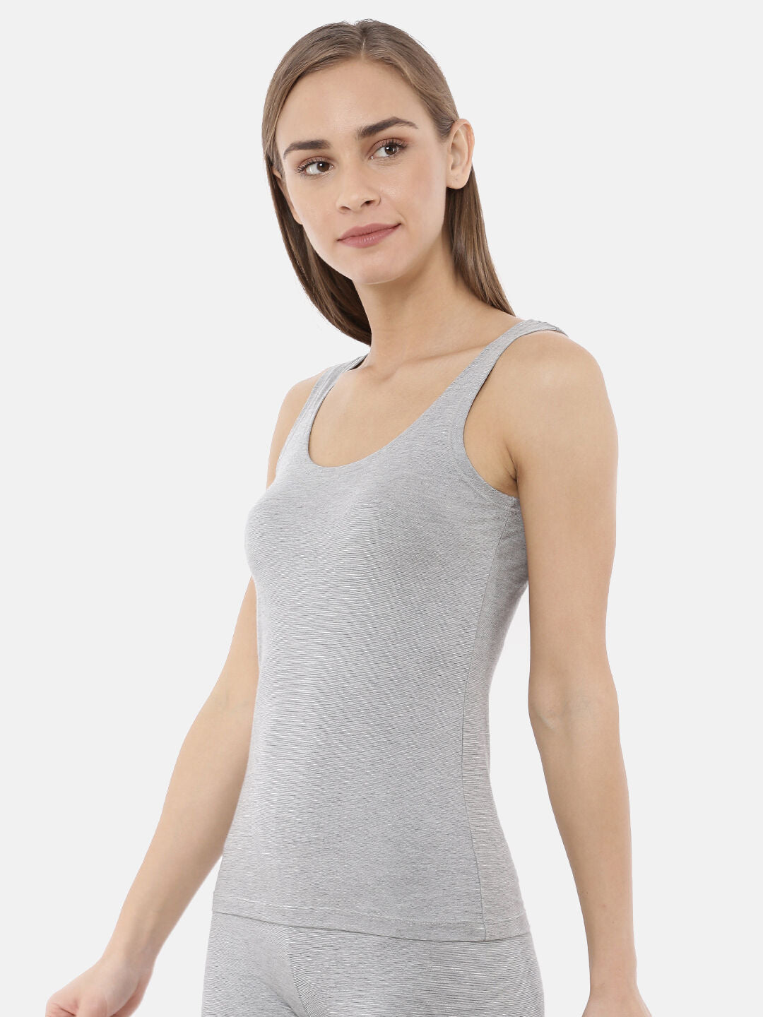 Miyabi Deep Neck Camisole Thermal- Womens