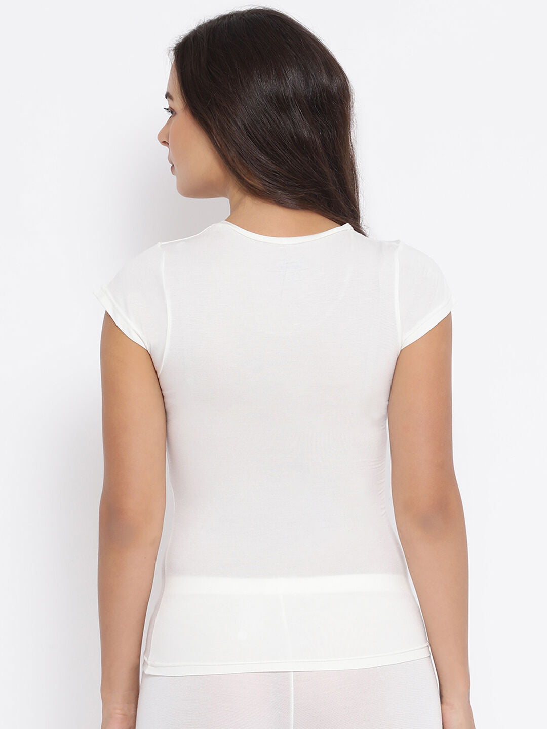 Miyabi Round Neck Half Sleeve Thermal- Womens