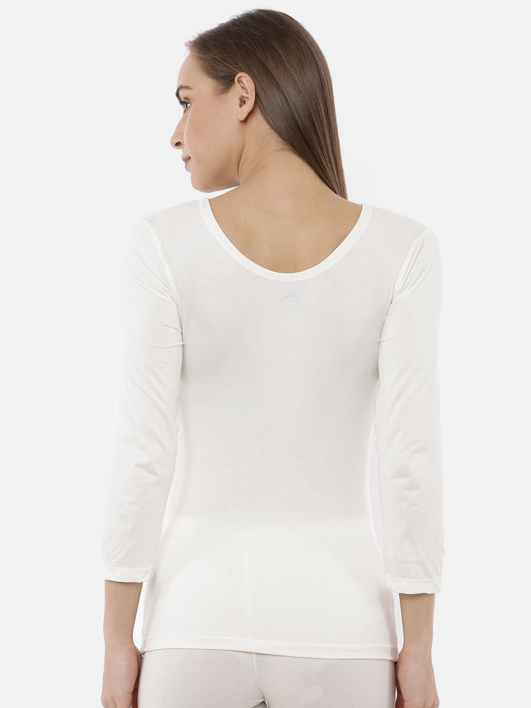 Miyabi Full Sleeve Deep Neck Thermal- Womens