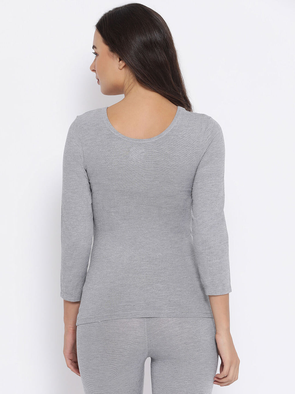 Miyabi Full Sleeve Deep Neck Thermal- Womens