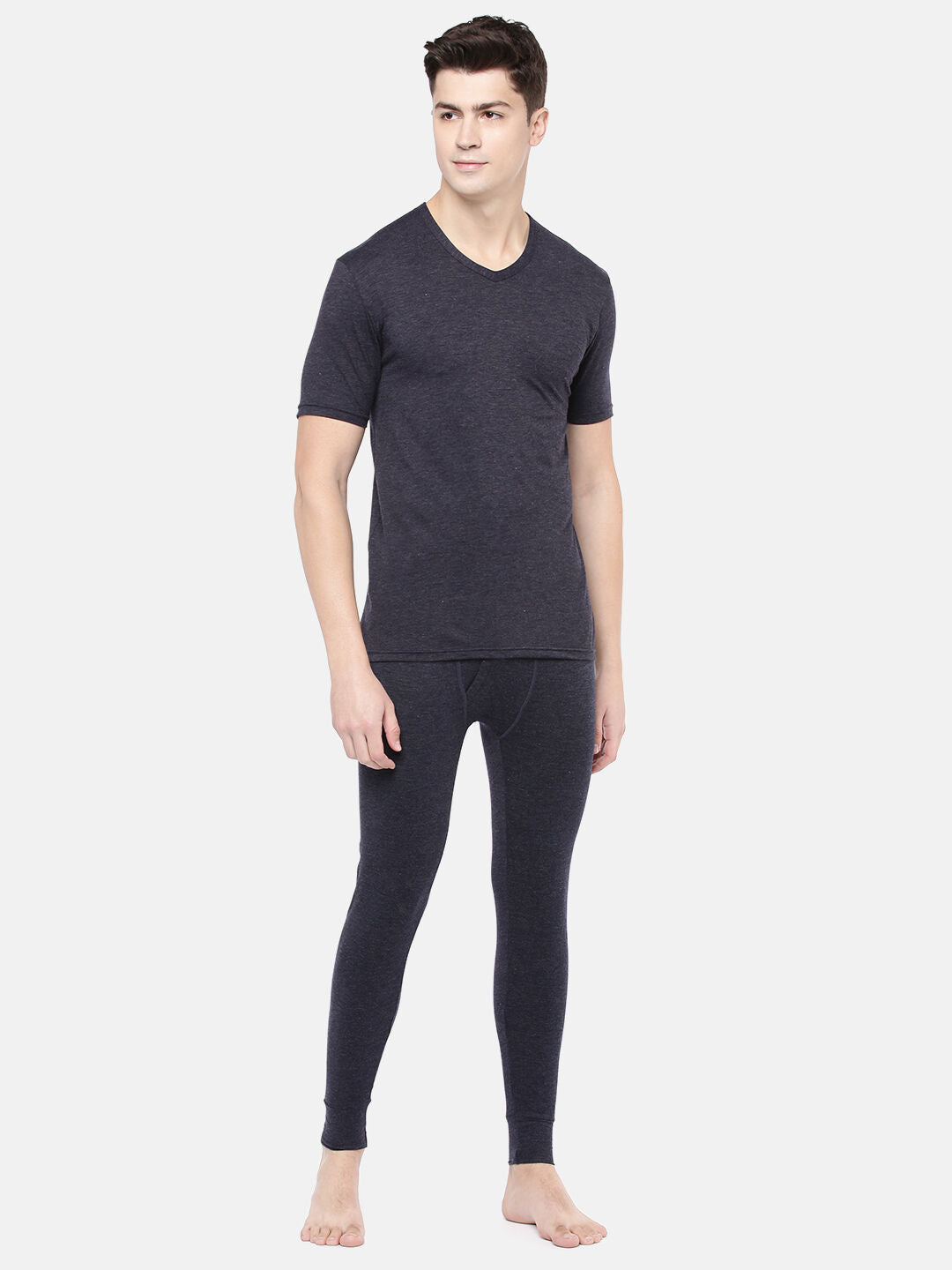 Miyabi V Neck Half Sleeve Thermal