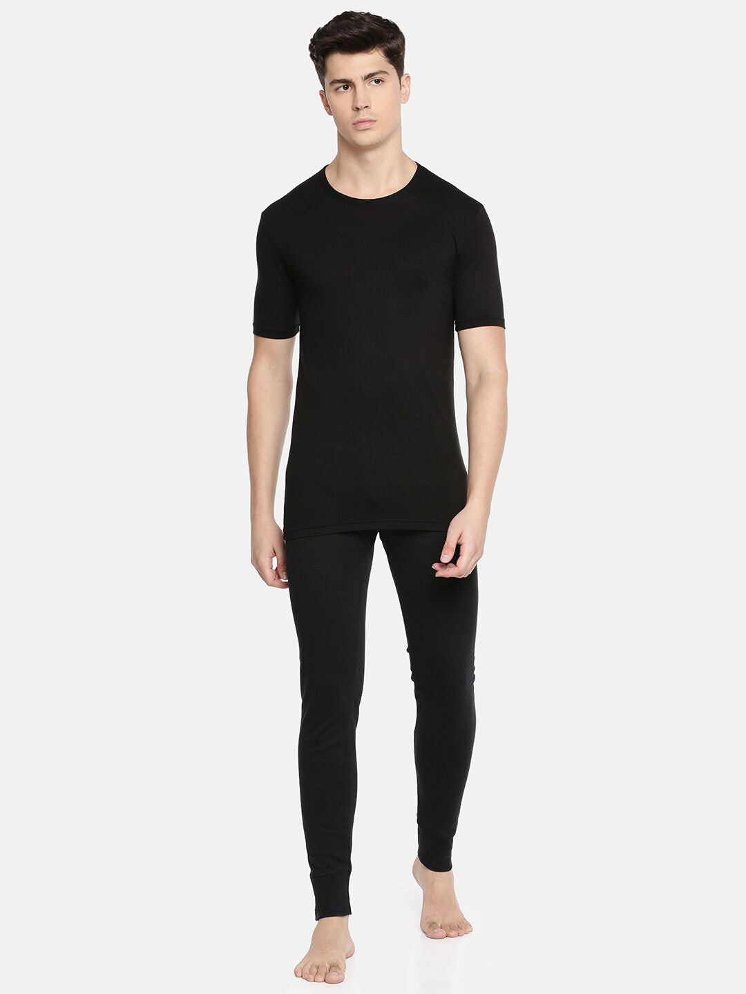 Miyabi Round Neck Half Sleeve Thermal