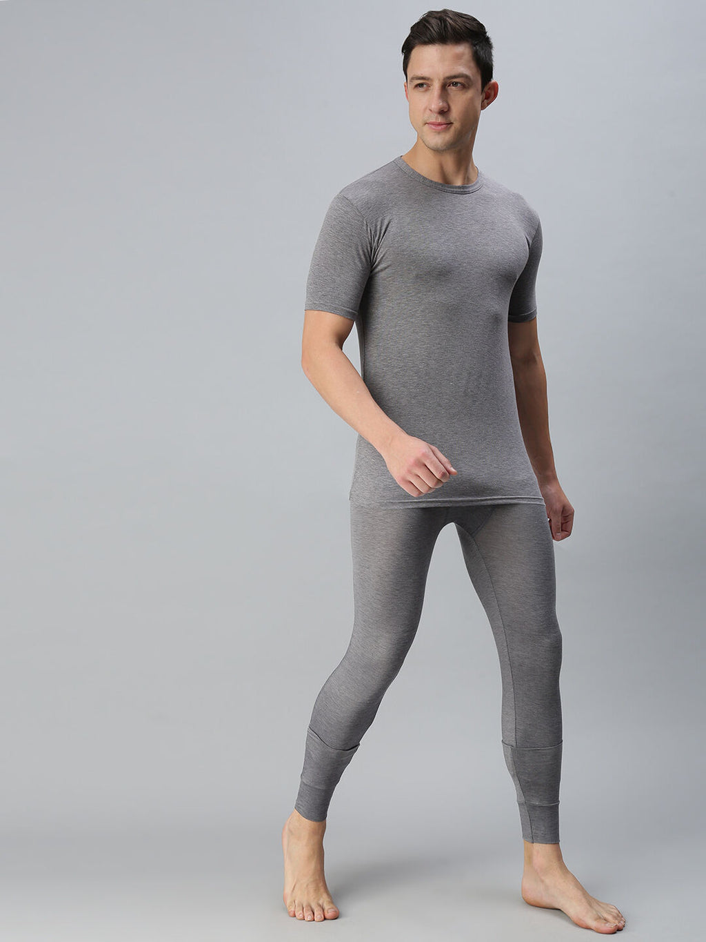 Miyabi Round Neck Half Sleeve Thermal