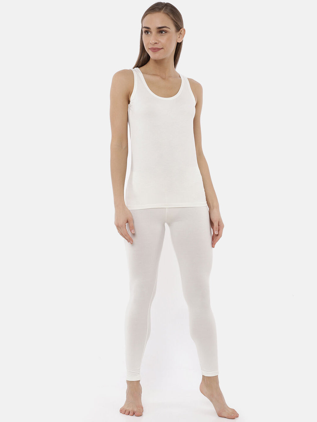 Miyabi Deep Neck Camisole Thermal- Womens