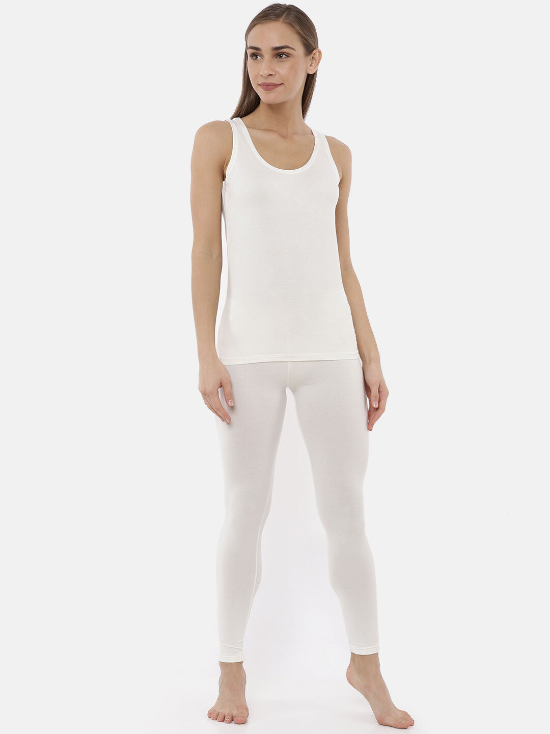 Miyabi Deep Neck Camisole Thermal- Womens