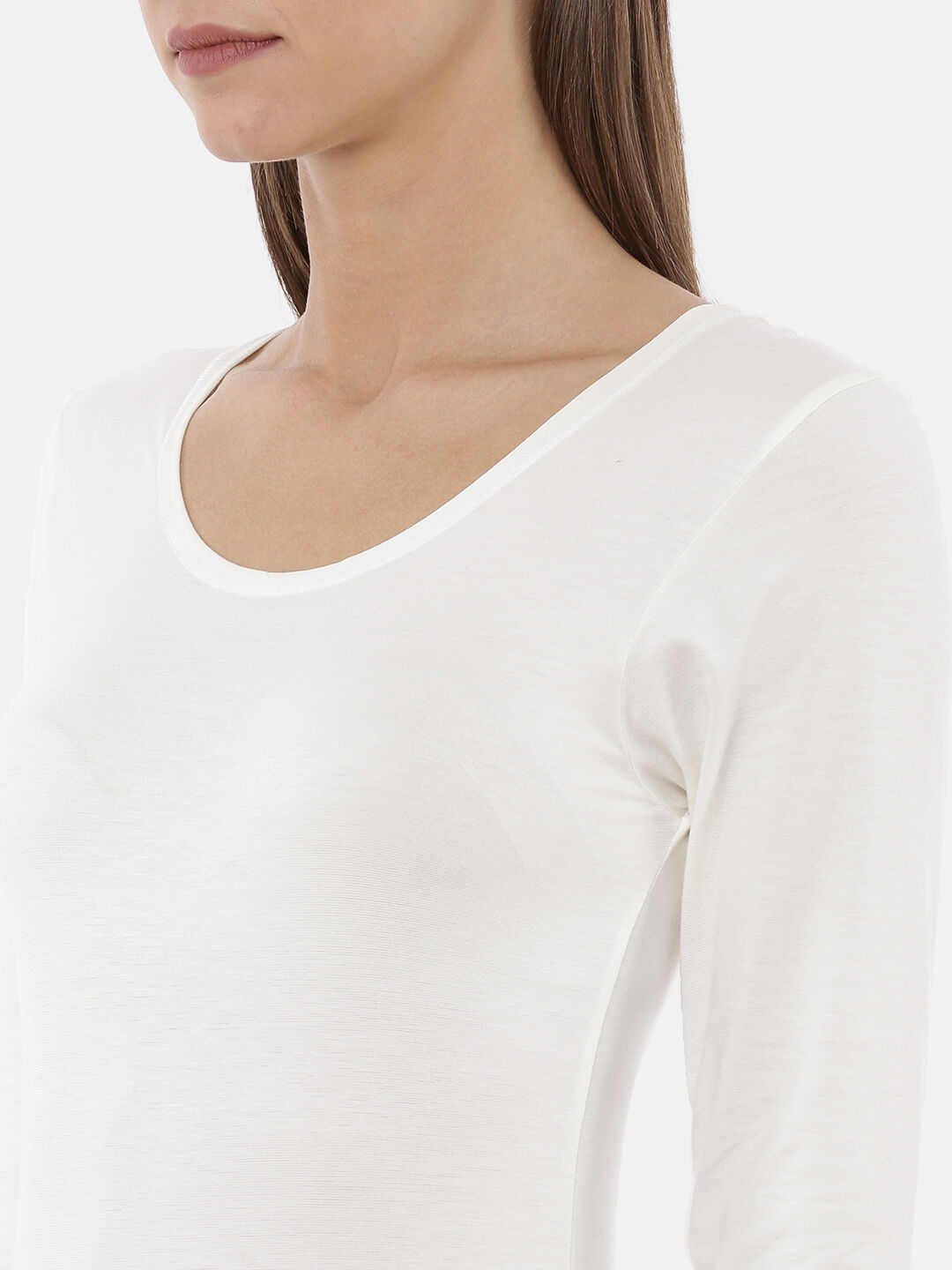 Miyabi Full Sleeve Deep Neck Thermal- Womens
