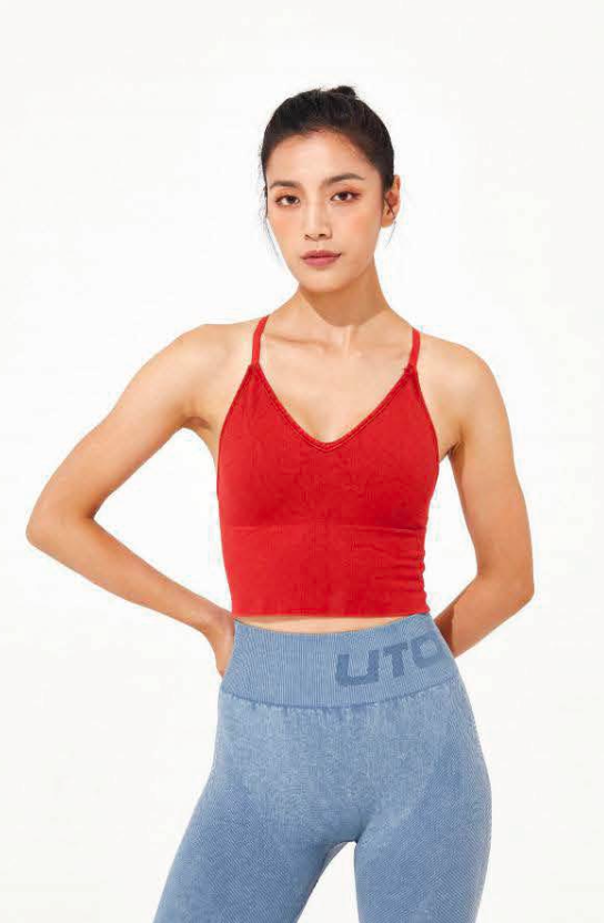 Strappy Yoga Bra