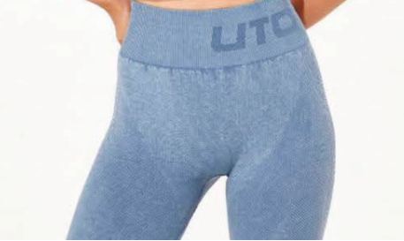 Washed Seamless Bra + Tights Yoga Set