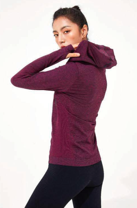 Engineered Jacquard Seamless Jacket